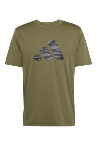 T-shirt regular Codes Camo - Vert
