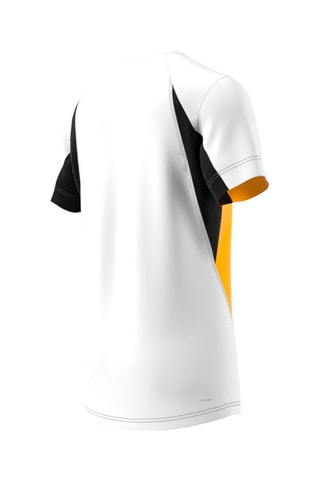 T-shirt slim de tennis Pro FreeLift - Moutarde