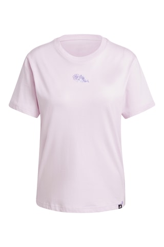T-shirt regular Lounge - Mauve