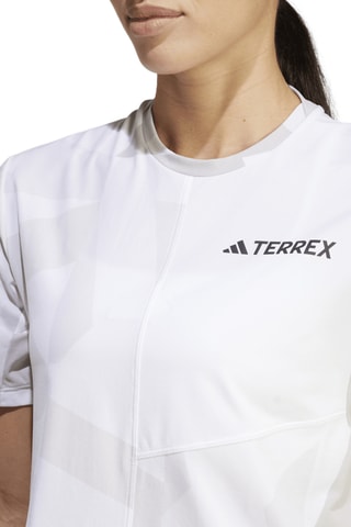 T-shirt regular Terrex - Blanc et noir