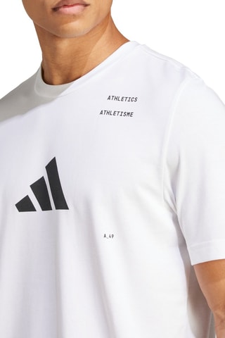 T-shirt Athletics - Blanc