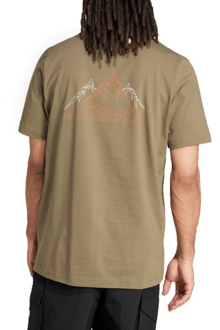 T-shirt de randonnée Terrex - Kaki