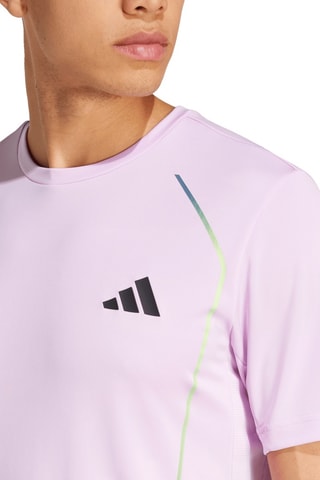 T-shirt slim d’entraînement - Mauve