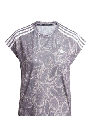 T-shirt ample de running taille haute Otr E Aop - Beige