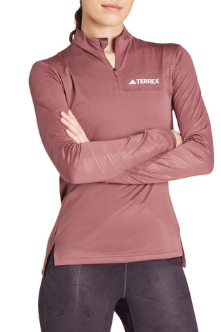 T-shirt slim d’entraînement Terrex - Marron