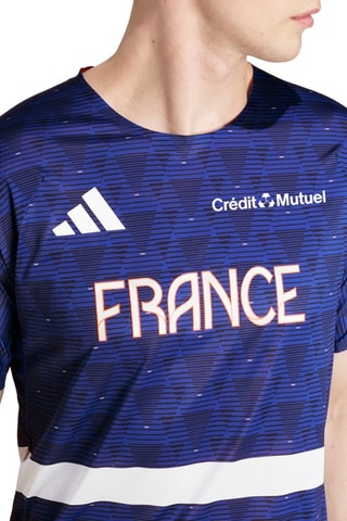 T-shirt d’entraînement Equipe de France d’athlétisme - Bleu roi