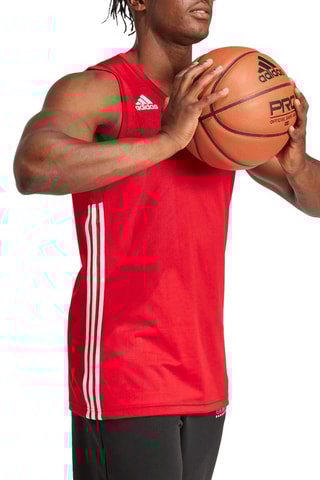 Maillot de basketball réversible - Rouge et blanc