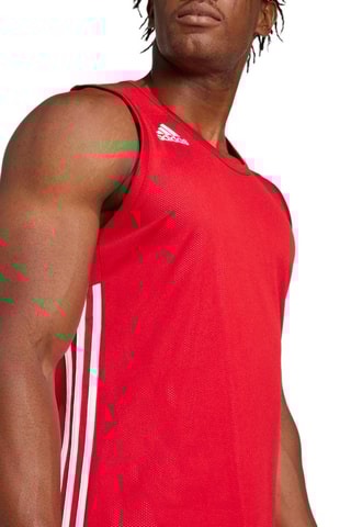 Maillot de basketball réversible - Rouge et blanc