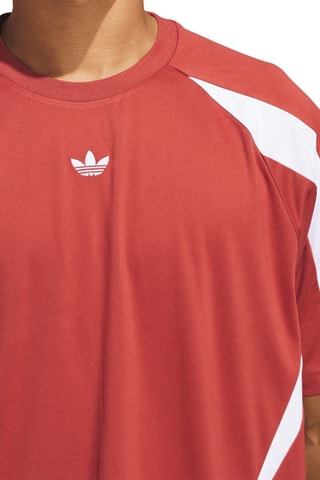 Maillot de skateboard Teamgeist - Rouge - Adidas