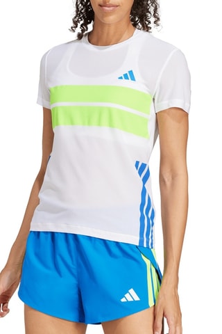 T-shirt de running Tempo - Blanc - Adidas