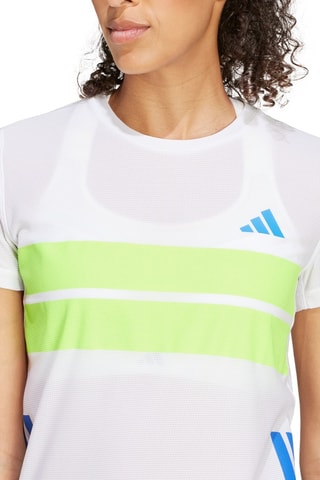 T-shirt de running Tempo - Blanc - Adidas