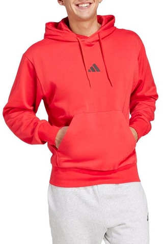 Sweat à capuche Essentials Feelcozy - Rouge