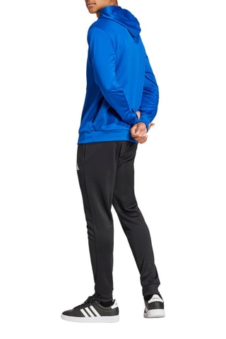 Sweat à capuche - Bleu électrique et noir