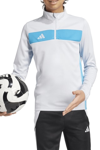 Sweat d’entraînement Tiro 25 Essentials - Gris et ciel