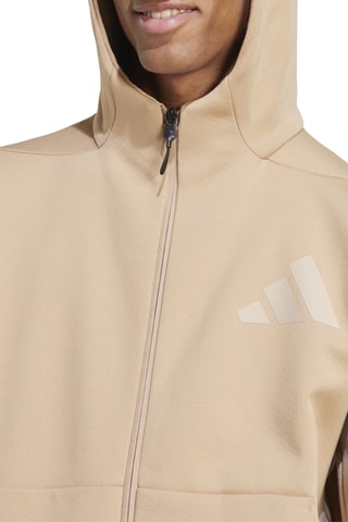 Sweat à capuche Z.N.E - Marron clair et beige