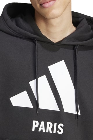 Sweat à capuche Paris - Noir