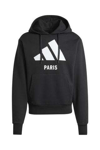 Sweat à capuche Paris - Noir