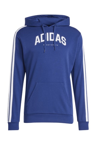 Sweat à capuche Codes Collegiate - Bleu marine