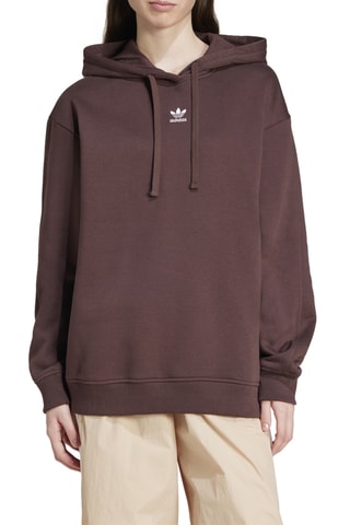 Sweat à capuche Essentials - Marron