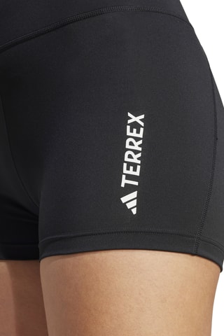 Short de randonnée taille haute Terrex - Noir