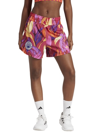 Short loose d’entrainement taille haute Farm Rio Pacer - Mauve