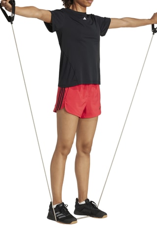 Short loose d’entrainement taille haute Pacer - Rouge