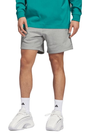 Short de basketball - Gris clair - Adidas
