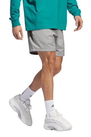 Short de basketball - Gris clair - Adidas