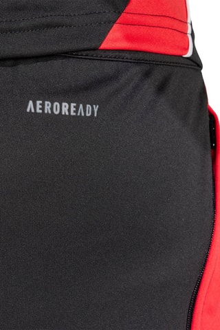 Short d’entraînement Tiro 24 - Noir et rouge