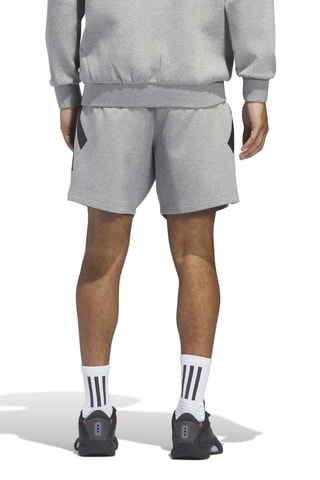 Short de basketball Spacer - Gris chiné