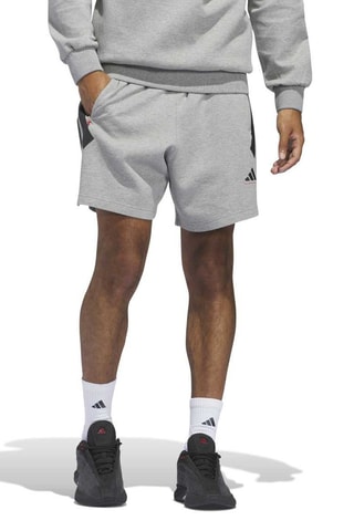 Short de basketball Spacer - Gris chiné