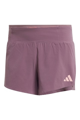 Short de running  taille haute Adizero - Violet