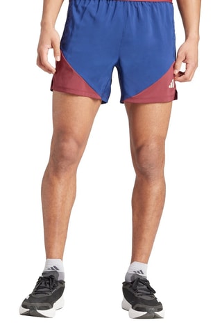 Short de running - Bleu marine et bordeaux