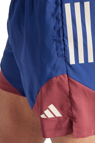 Short de running - Bleu marine et bordeaux