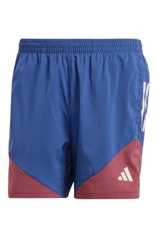Short de running - Bleu marine et bordeaux