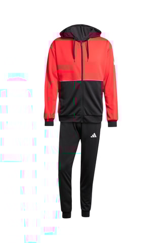 Veste à capuche et pantalon - Rouge et noir