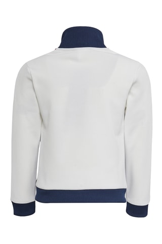 Veste et pantalon de survêtement AOP - Blanc et bleu foncé