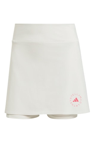 Jupe droite 2-en-1 taille haute Stella McCartney - Blanc