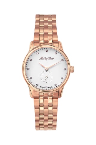 Reloj de cuarzo de acero y circones 316L Edmond Metal