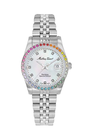 Relógios de quartzo em aço Ronda 585 H3 - 
Prateado