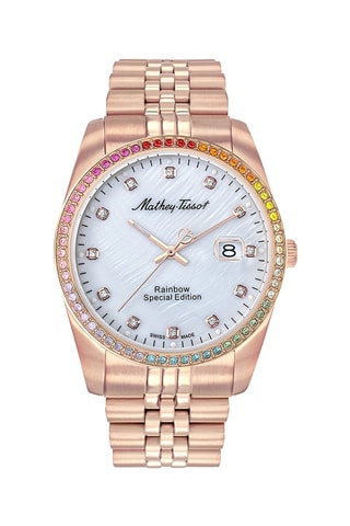 Relógios de quartzo em aço Ronda 515 H3 - 
Dourado-rosa