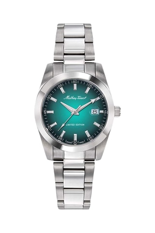 Montre à quartz en acier - Argenté