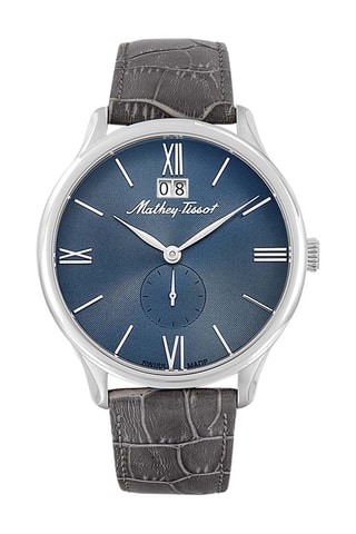 Relógio de quartzo em aço - Cinzento e prateado