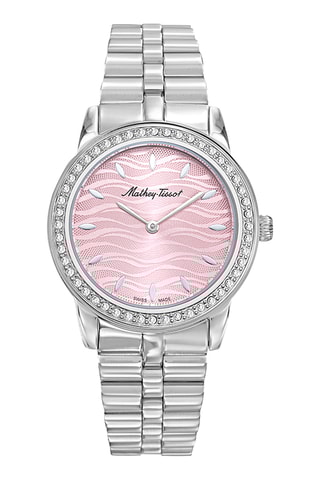 Relógio de quartzo em aço - Rosa