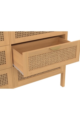 Cómoda 6 gavetas Eve - 118 x 80 x 40 cm