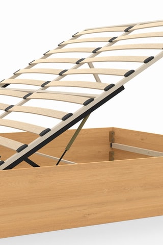 Canapé abatible con somier y cabecero - Cama de 160 x 200 cm