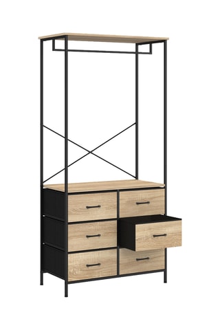 Roupeiro 6 gavetas Iris - 168 x 80 x 40 cm