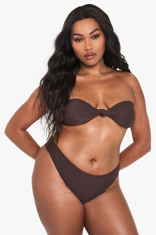 Reggiseno bikini - Marrone