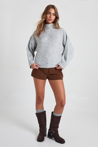 Maglia - Grigio chiaro melange