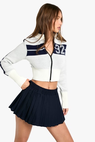 Cardigan corto - Ecrù